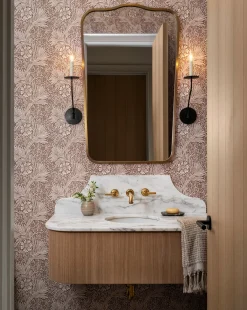 Morris & Co. x McGee & Co. Marigold Umber Wallpaper|Sanderson Design Group, Inc. Online