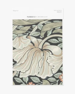 Morris & Co. x Pimpernel Ink Wallpaper Swatch|McGee & Co. New