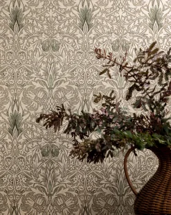 Morris & Co. x McGee & Co. Snakeshead Wallpaper|Sanderson Design Group, Inc. Hot