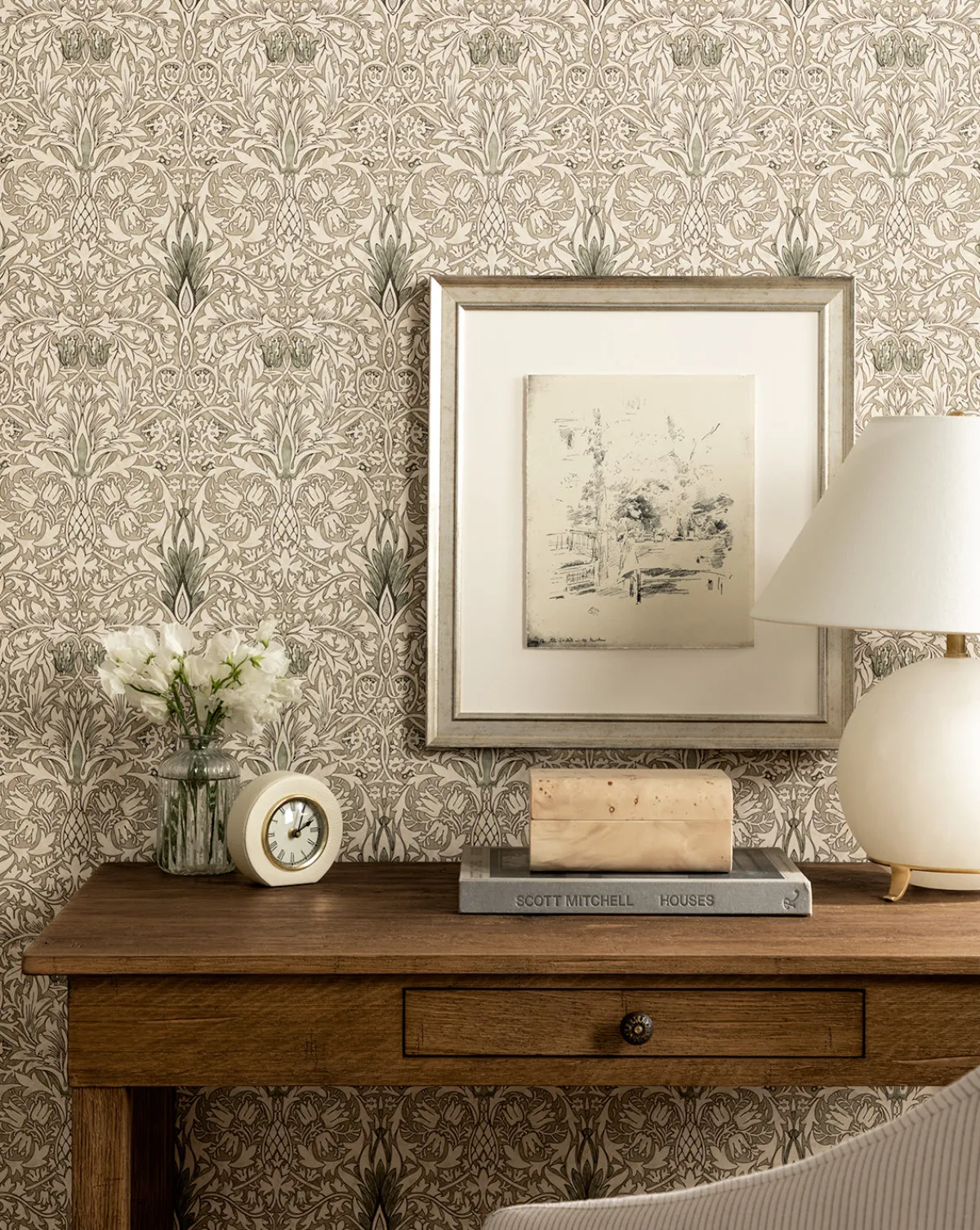 Morris & Co. x McGee & Co. Snakeshead Wallpaper|Sanderson Design Group, Inc. Hot