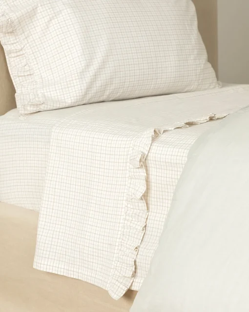 Nell Ruffled Twin Kids Sheet Set|Renuka Inc. Outlet
