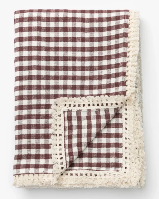 Nevelyn Fringed Tablecloth|Vini Exports