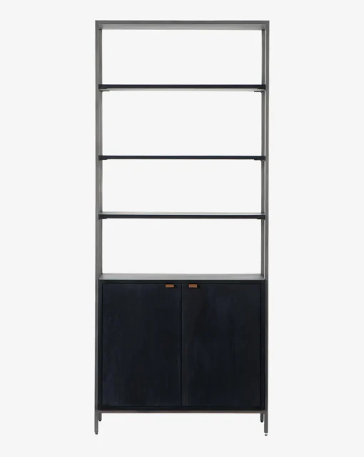 Noland Wide Bookshelf|Four Hands Outlet