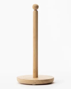 Oak Paper Towel Holder|Stonemen