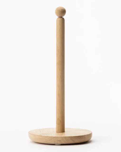 Oak Paper Towel Holder|Stonemen