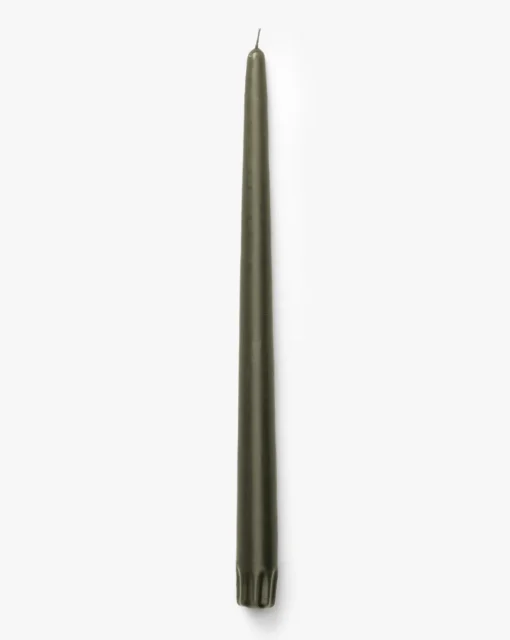 Olive Taper Candles (Set of 12)|Yummi Candles Outlet