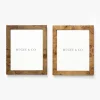 Oliver Burl 8x10 Frames (Set of 2)|Two's Company New