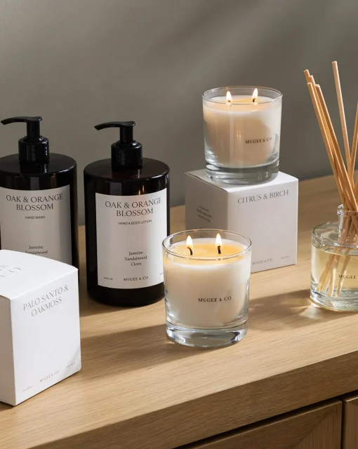 Palo Santo & Oakmoss Candle|Linnea's Lights Sale
