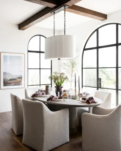 Perfect Pleat Oval Hanging Shade|Visual Comfort & Co. Signature