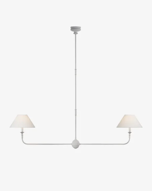 Piaf Large Two Light Linear Pendant|Visual Comfort & Co. Signature Hot