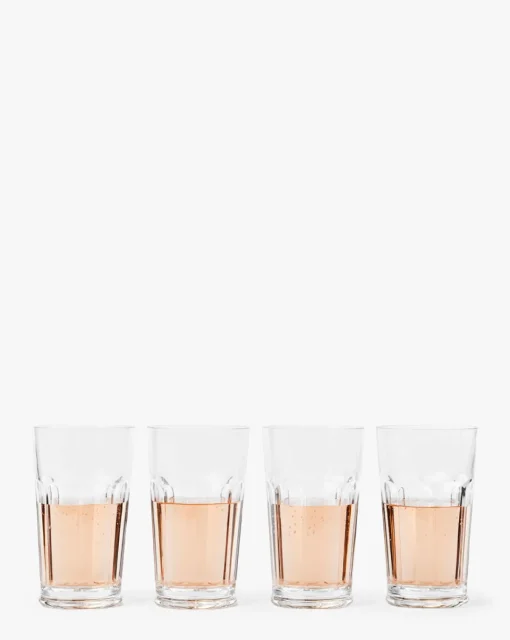 Pickwick Acrylic Highball Glasses (Set of 4)|TAR HONG DIRECT Clearance