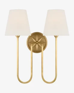 Polaris Double Sconce|Visual Comfort & Co. Signature Clearance