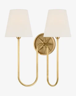 Polaris Double Sconce|Visual Comfort & Co. Signature Clearance