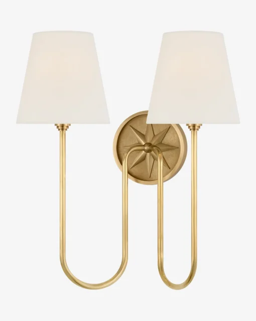Polaris Double Sconce|Visual Comfort & Co. Signature Clearance