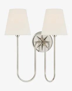 Polaris Double Sconce|Visual Comfort & Co. Signature Clearance