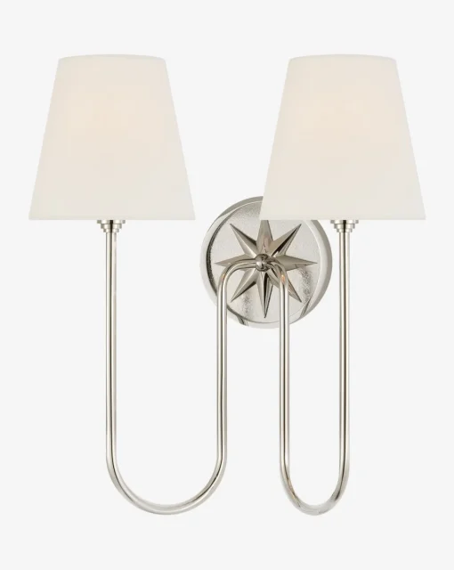 Polaris Double Sconce|Visual Comfort & Co. Signature Clearance