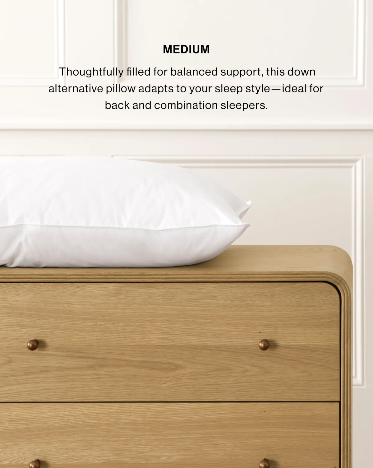 PrimaSera Down Alternative Bed Pillow|Down Inc. New