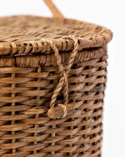 Rattan Wicker Picnic Basket|Creative Co-op Discount