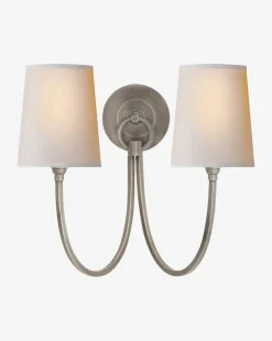Reed Double Sconce|Visual Comfort & Co. Signature Hot
