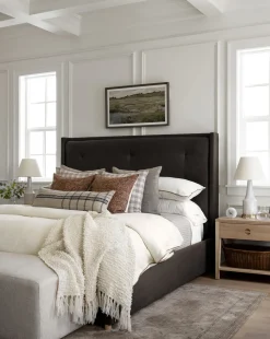 Ria Bed Tall Headboard|Makerspalm Online