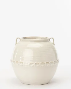 Rounded White Vase|Makerspalm Online