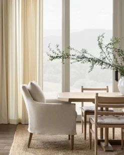 Sascha Slipcover Dining Chair|Rowe Fine Furniture, Inc.