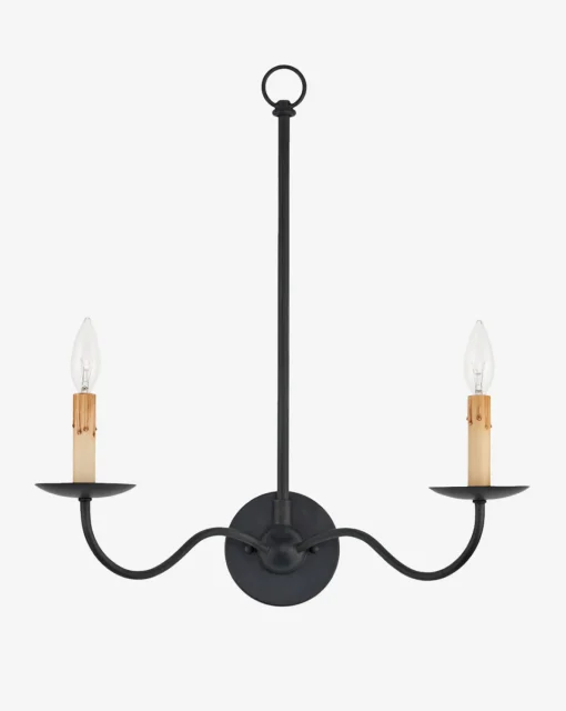 Saxon Wall Sconce|Currey & Co. Outlet