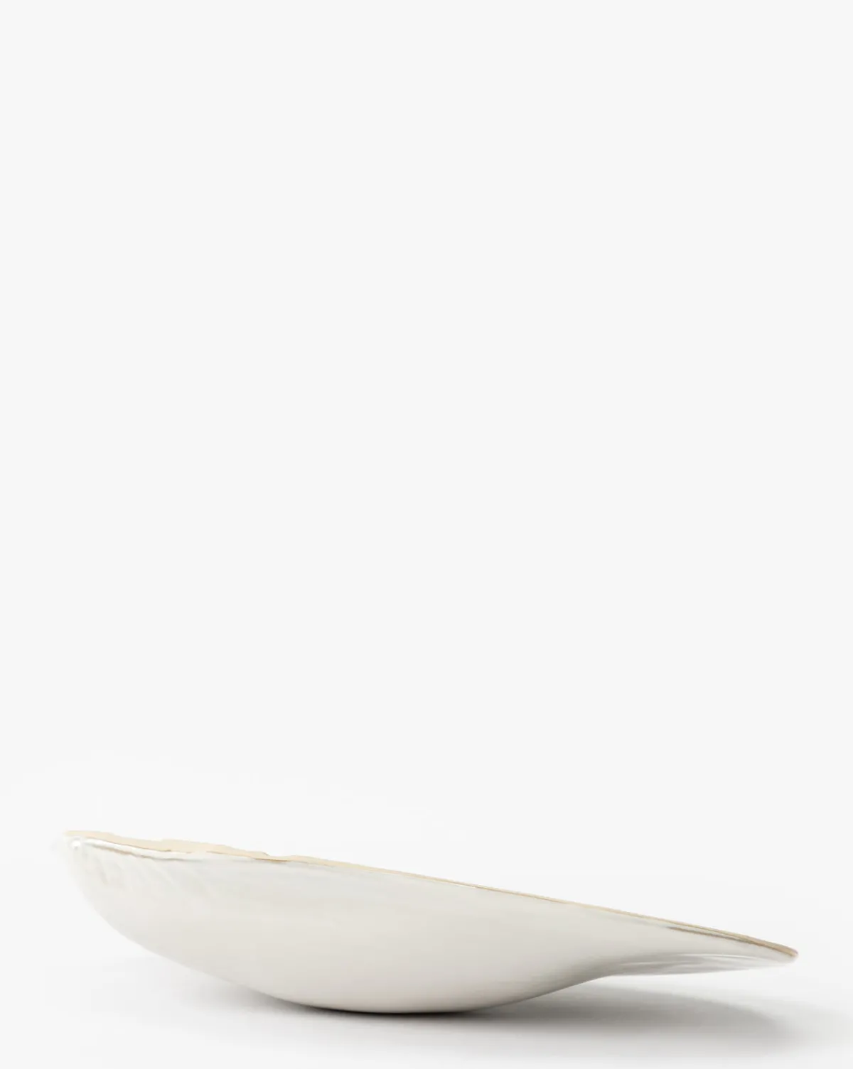 Shell Shaped Stoneware Dish|Creative Co-op Hot