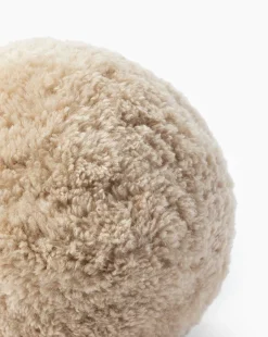 Sherpa Tan Ball Pillow|Monsoon Impex Hot