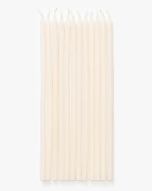 Skinny Wax Taper (Set of 12)|STALWART HOMESTYLES Outlet