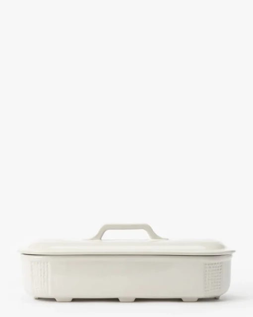 Stoneware Baking Dish in Matte White|Creative Co-op Outlet
