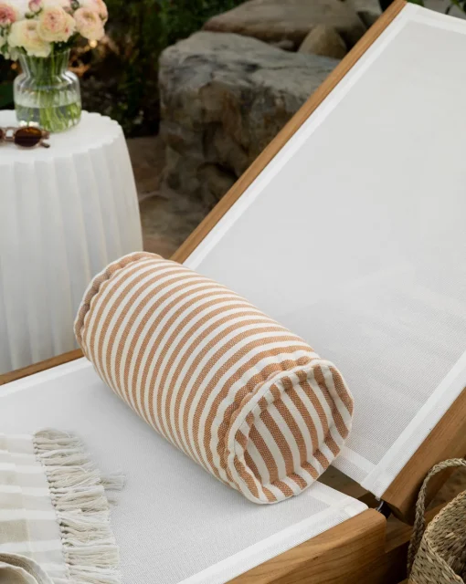 Striped Indoor/Outdoor Bolster Pillow|Raj New