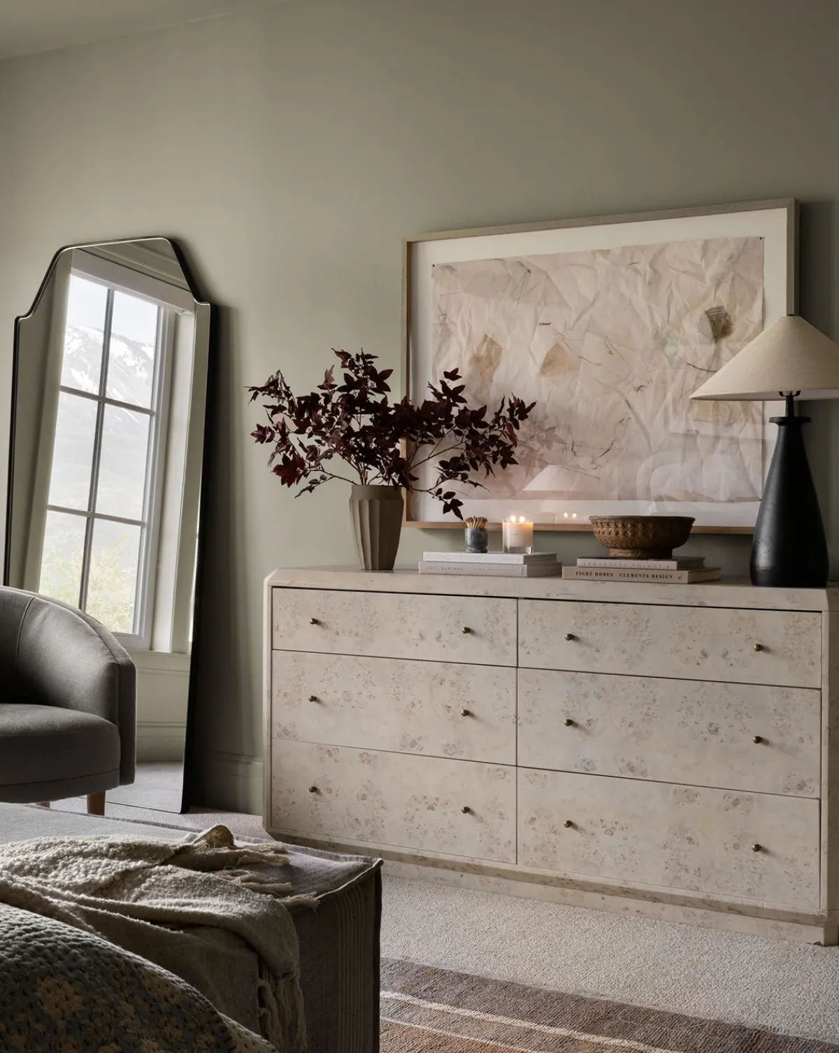 Tali Burl Wood Dresser|Makerspalm Discount