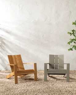 Triby Teak Outdoor Lounge Chair|Makerspalm Hot