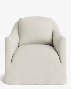 Trudeaux Slipcover Swivel Chair|Rowe Fine Furniture, Inc. New