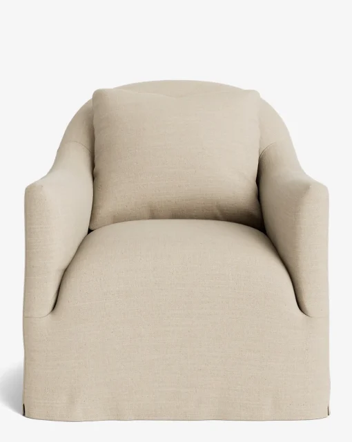 Trudeaux Slipcover Swivel Chair|Rowe Fine Furniture, Inc. New