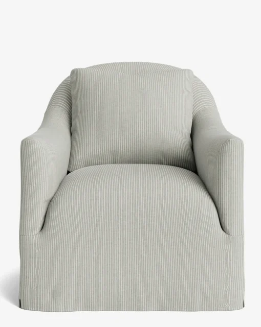 Trudeaux Slipcover Swivel Chair|Rowe Fine Furniture, Inc. New