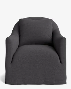 Trudeaux Slipcover Swivel Chair|Rowe Fine Furniture, Inc. New
