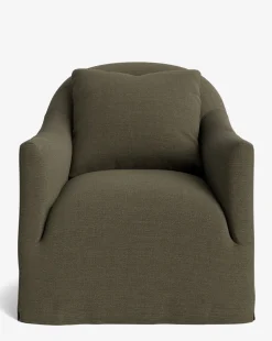 Trudeaux Slipcover Swivel Chair|Rowe Fine Furniture, Inc. New