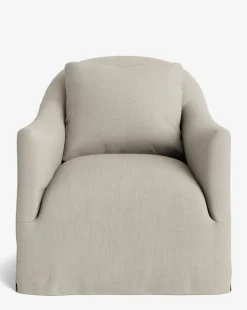 Trudeaux Slipcover Swivel Chair|Rowe Fine Furniture, Inc. New