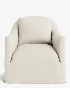 Trudeaux Slipcover Swivel Chair|Rowe Fine Furniture, Inc. New