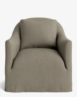 Trudeaux Slipcover Swivel Chair|Rowe Fine Furniture, Inc. New