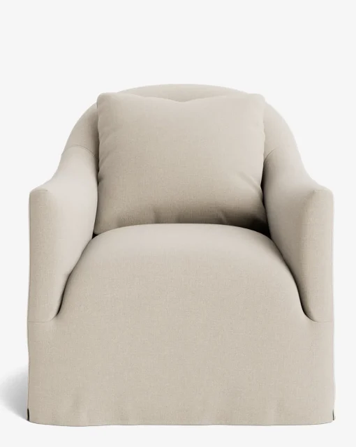 Trudeaux Slipcover Swivel Chair|Rowe Fine Furniture, Inc. New