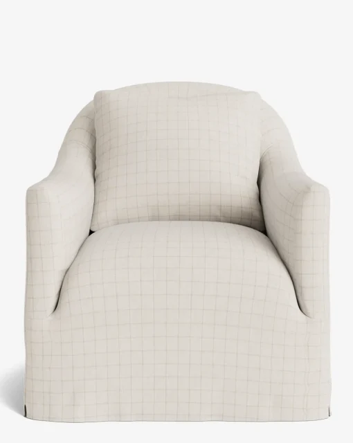 Trudeaux Slipcover Swivel Chair|Rowe Fine Furniture, Inc. New