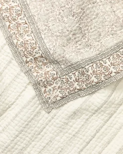 Tulare Block Print Quilt|Renuka Inc. Outlet