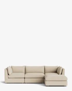 Vivienne Modular Sofa with Ottoman|Makerspalm New