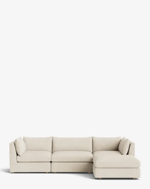Vivienne Modular Sofa with Ottoman|Makerspalm New