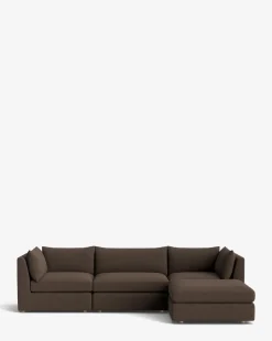 Vivienne Modular Sofa with Ottoman|Makerspalm New
