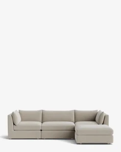 Vivienne Modular Sofa with Ottoman|Makerspalm New