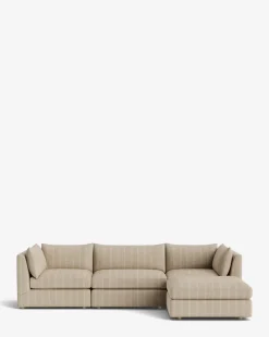 Vivienne Modular Sofa with Ottoman|Makerspalm New